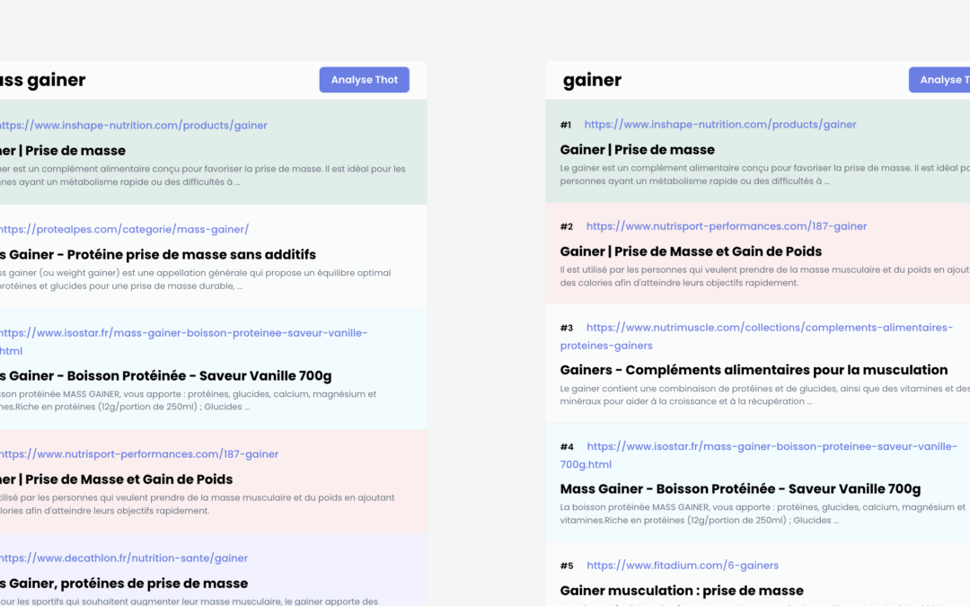 Qu&rsquo;est-ce qu&rsquo;une page pivot en comparaison de SERP ?